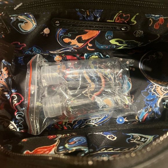 NEW🖤🩶Robert Graham Hydrus Max Gray/Black Dopp Kit/Toiletry Travel Bag - Picture 8 of 11